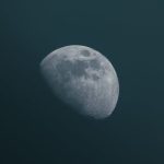 Vertical Space - Moon on Sky